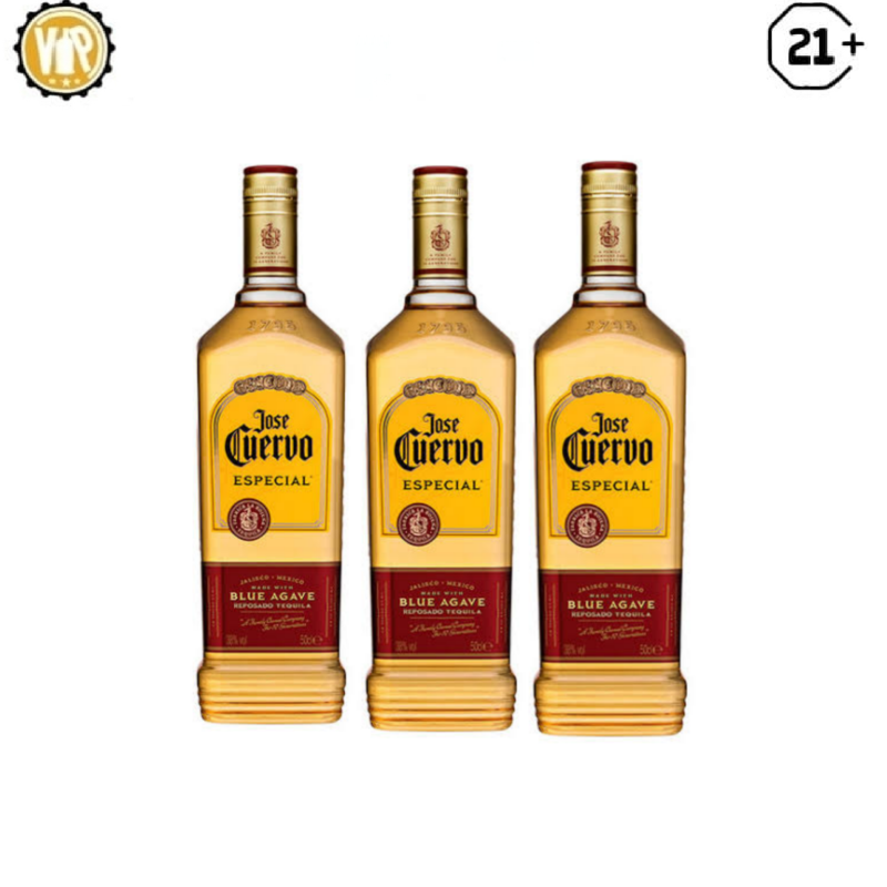 Triple Bottle Jose Cuervo Reposado 