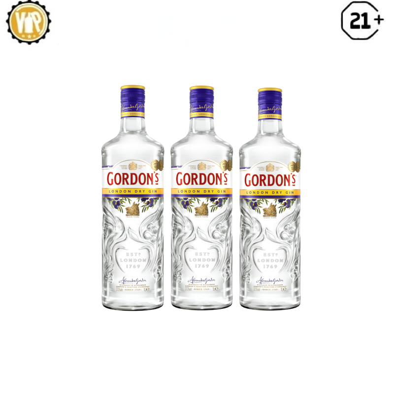 Triple Bottles Gordon Dry
