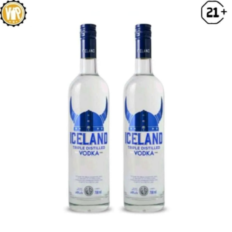 Iceland Vodka Twin Bottle