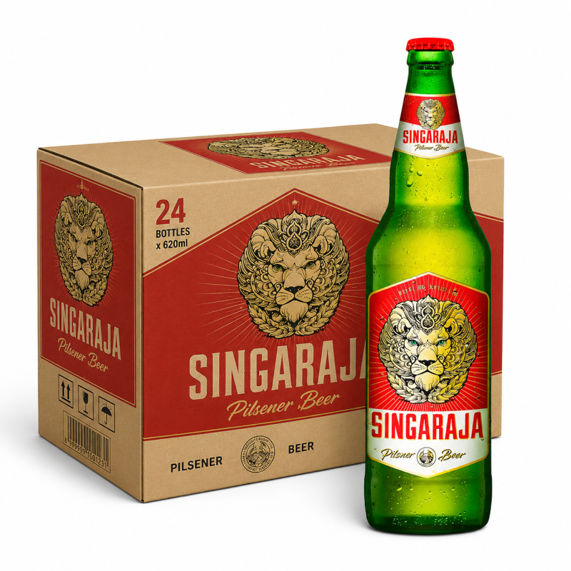 Singaraja Pilsener Pint 330ml x 24 btl