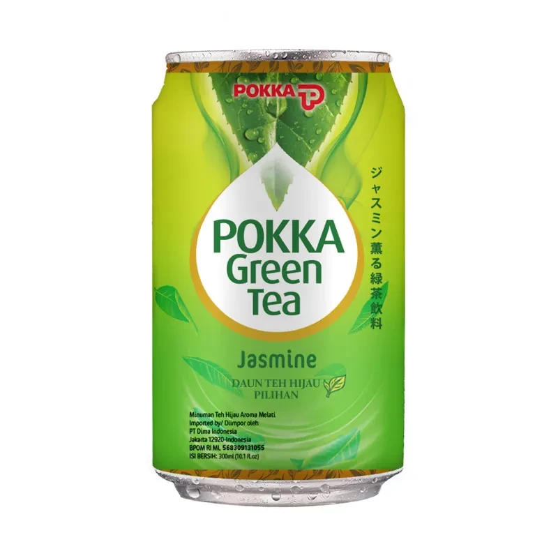 Pokka Green Tea Can 330ml