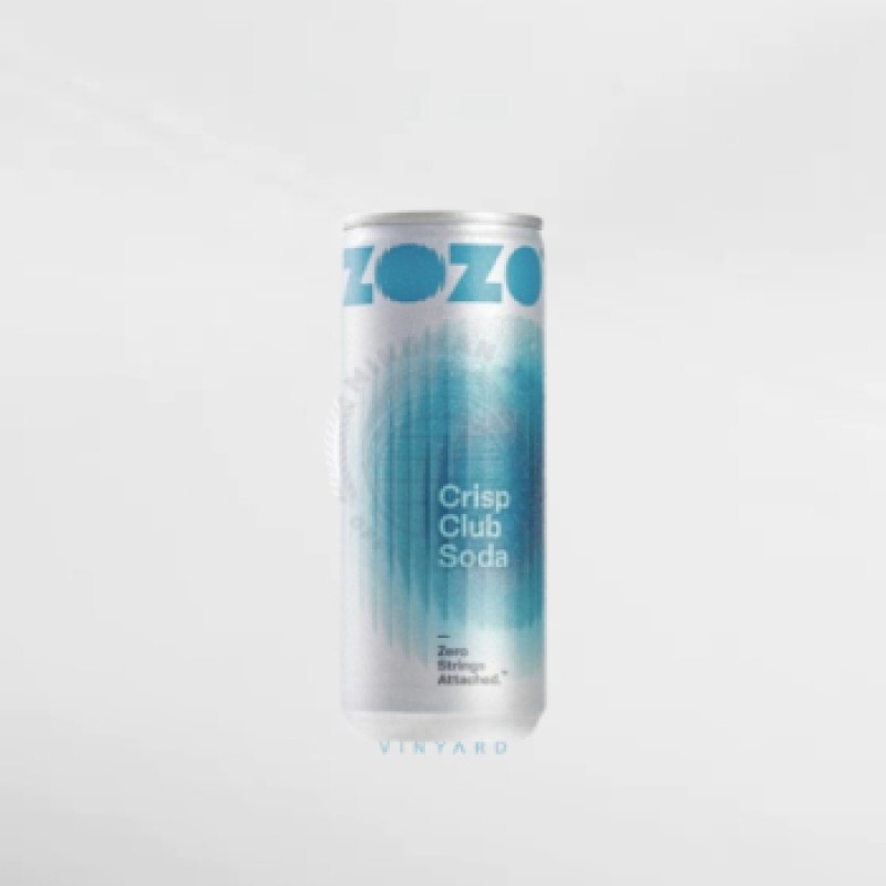 Zozo Crisp Soda Water 250ml