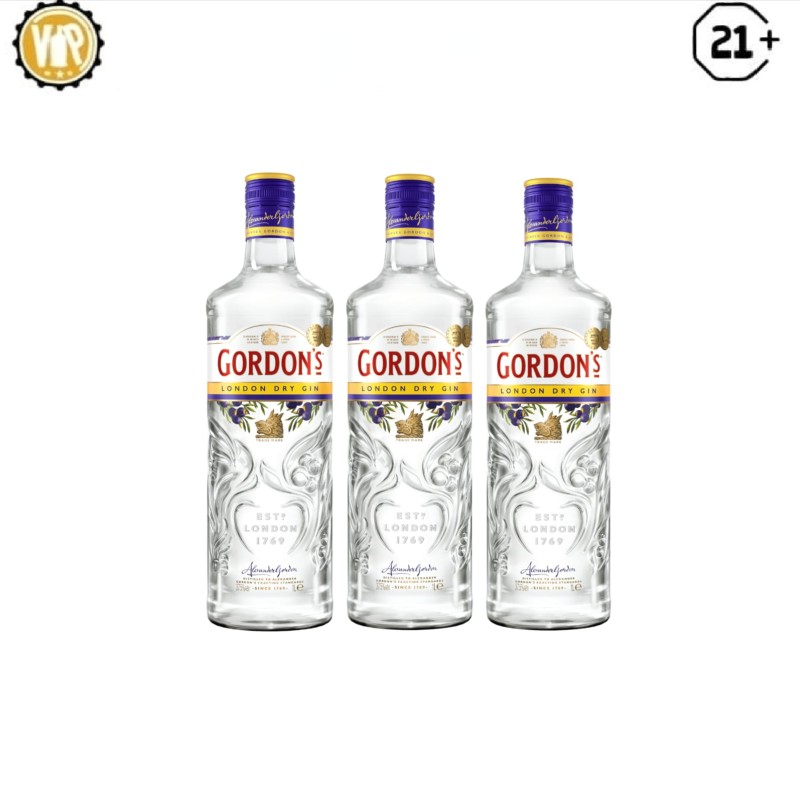 GORDON DRY TRIPLE BOTTLE 