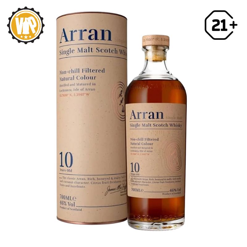 Arran 10 YO Single Malt Scotch Whisky 700ml