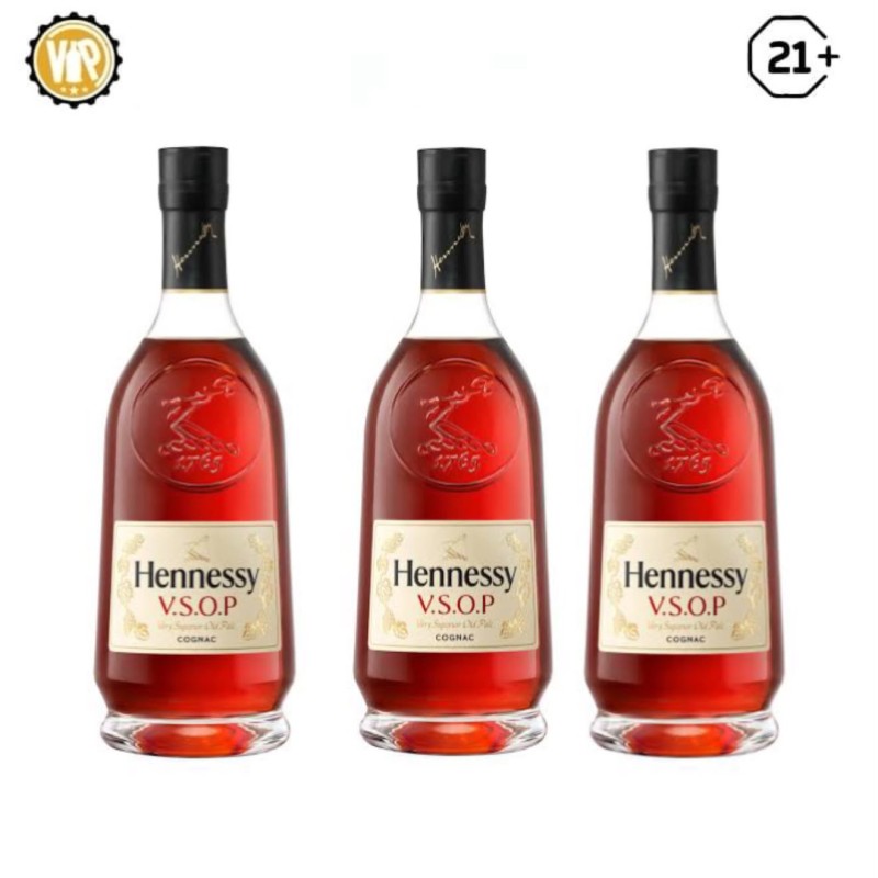 Triple Bottle Hennesy Vsop
