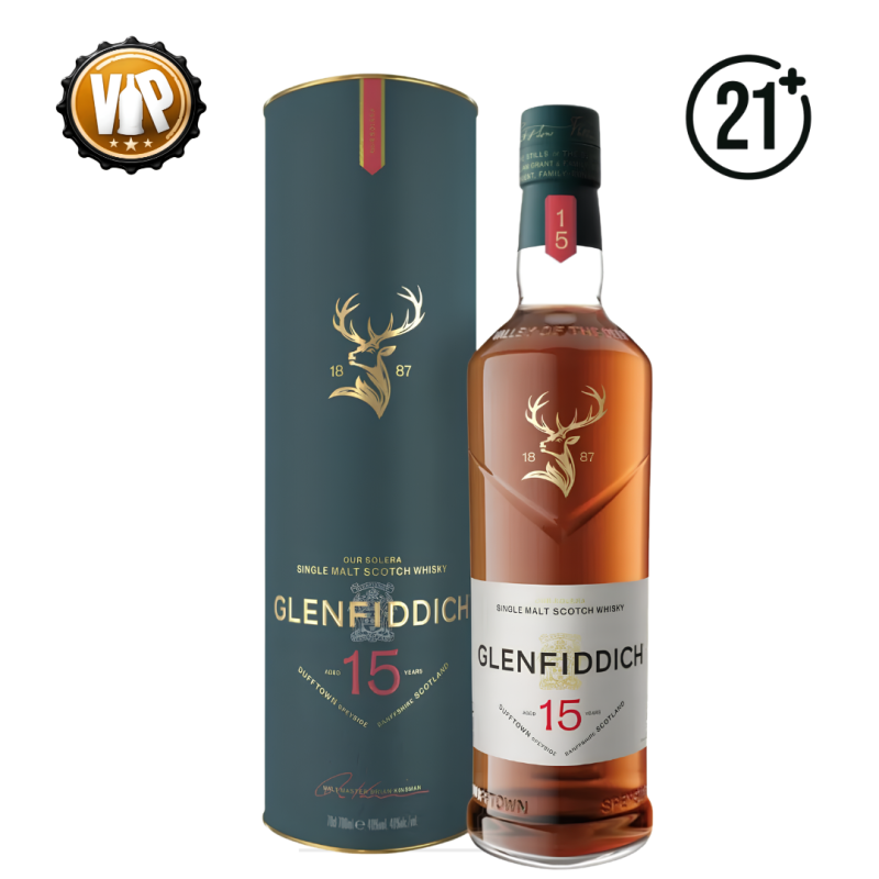 Glenfiddich 15 YO Malt Whiskey