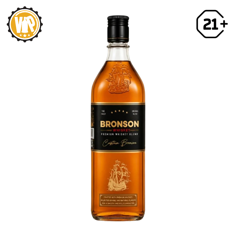 Captain Bronson Blended Whiskey 650ml