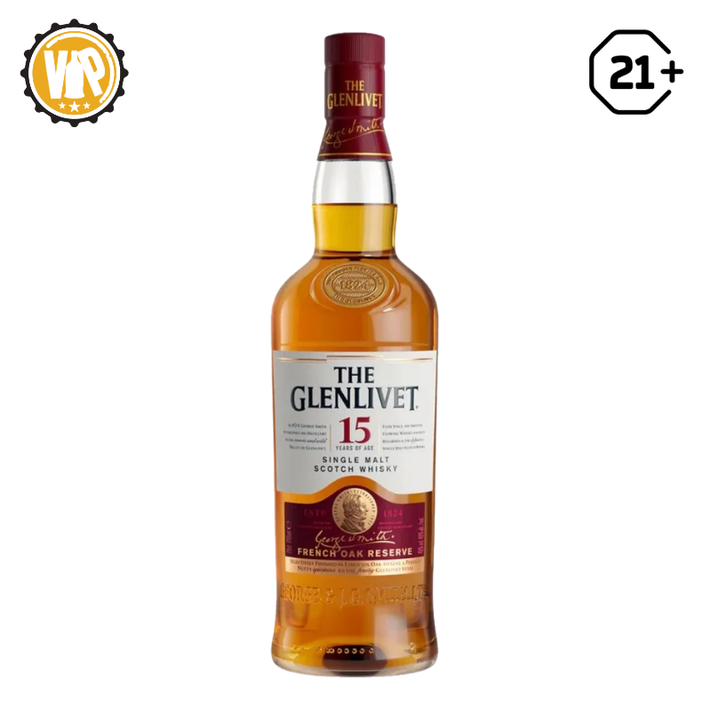 The Glenlivet 15 YO Single Malt Scotch Whisky 700ml
