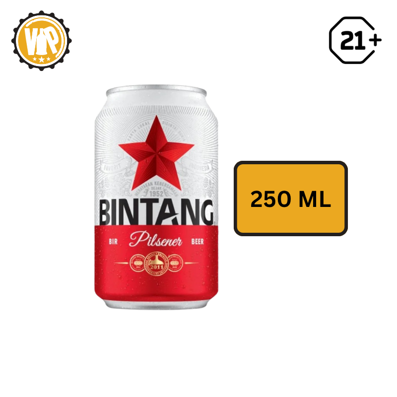 Bintang Pilsener Beer Can 250ml
