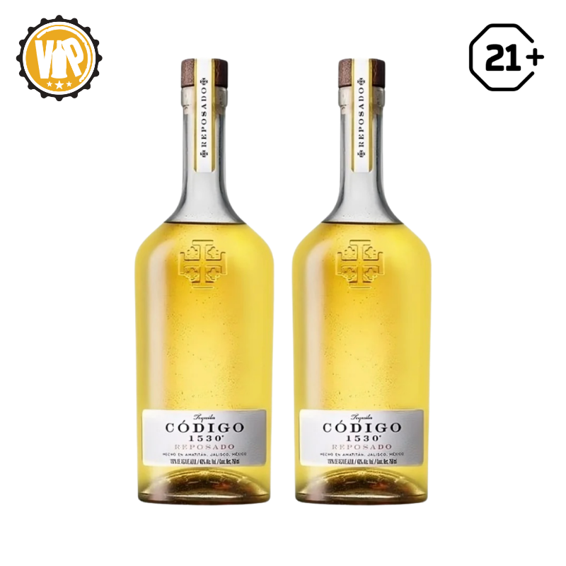 Twin Codigo Reposado Tequila 750ml - 2 Bottles
