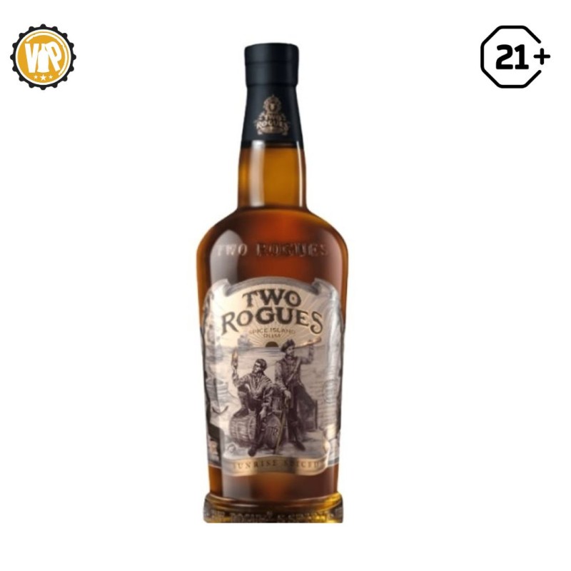 Two Rogues Spiced Rum 700 Ml
