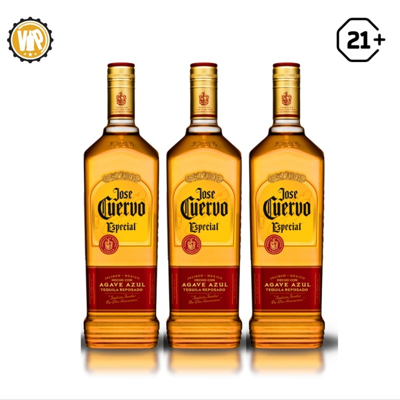 Triple Bottle Jose Cuervo Reposado 