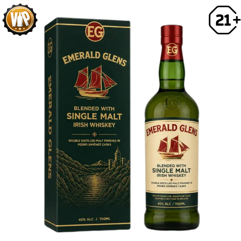 Emerald Glens irish whisky