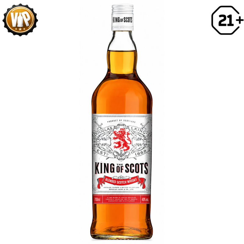 King of scots blended whisky 