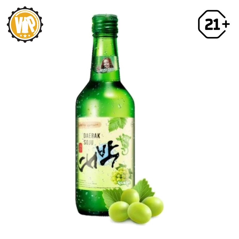 Daebak Soju Grape 360ml