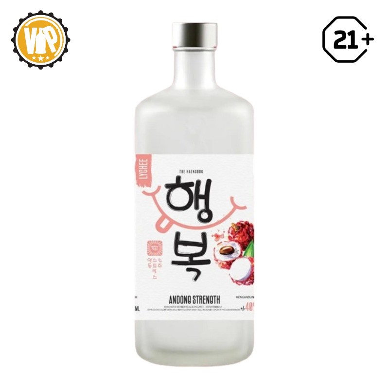 Andong Strength Soju Lychee 750ml