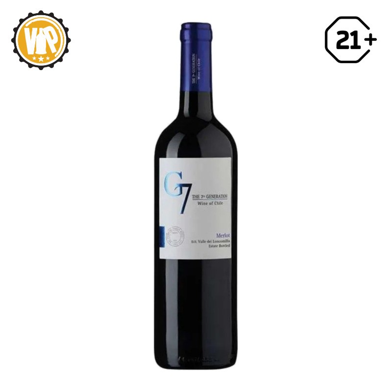 G7 Merlot Wine 750ml