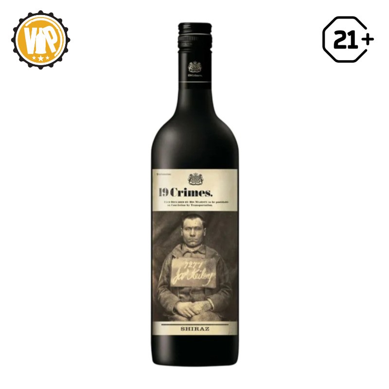 19 Crimes Shiraz Wine 750ml