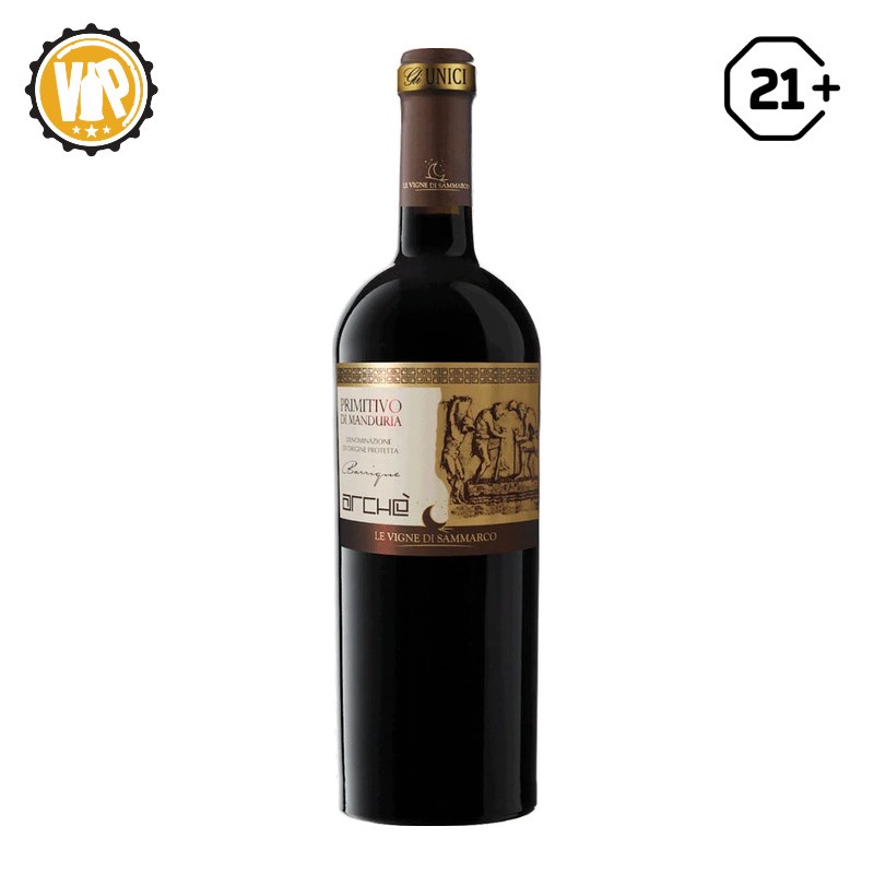 Arche Barrique Primitivo di Manduria DOP Wine 750ml