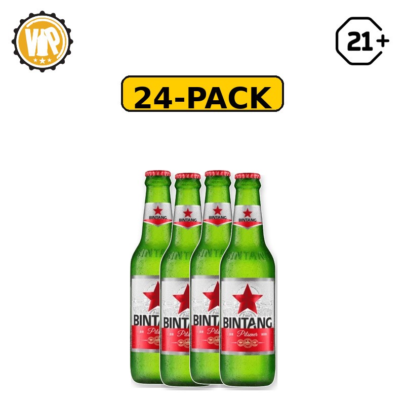 Bintang Pilsener Pint 330ml - 24 Pack