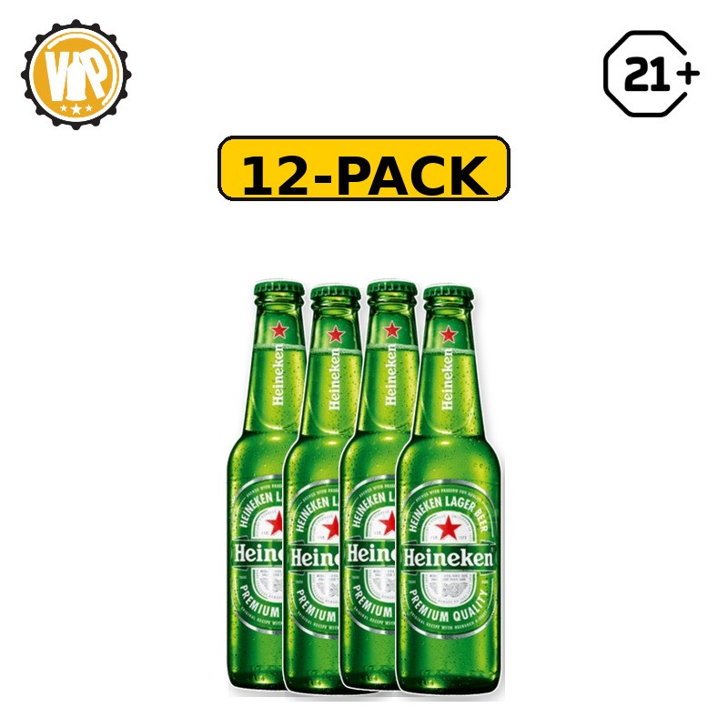 Heineken Original Beer Pint 330ml - 12 Pack
