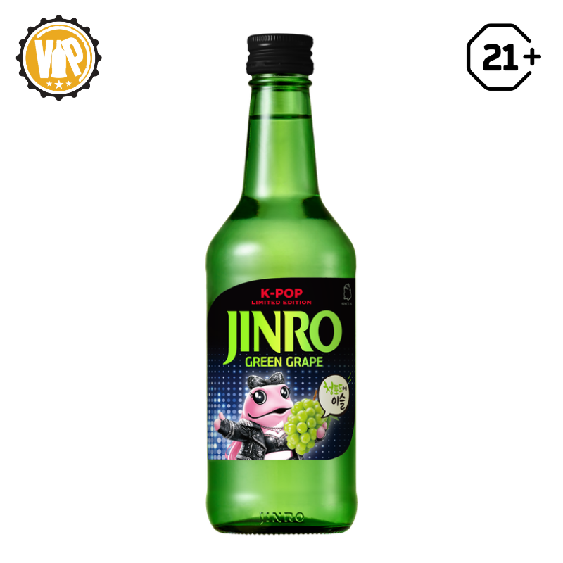 Jinro Green Grape K-POP Limited Edition 360ml