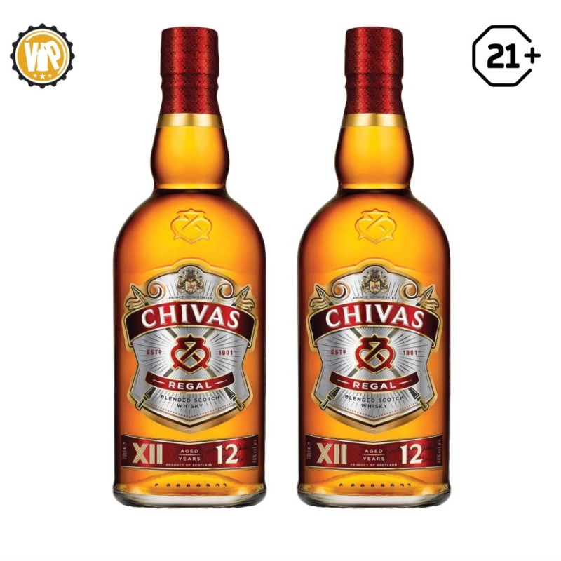 Twin Bottle Chivas 12yo 700 Ml